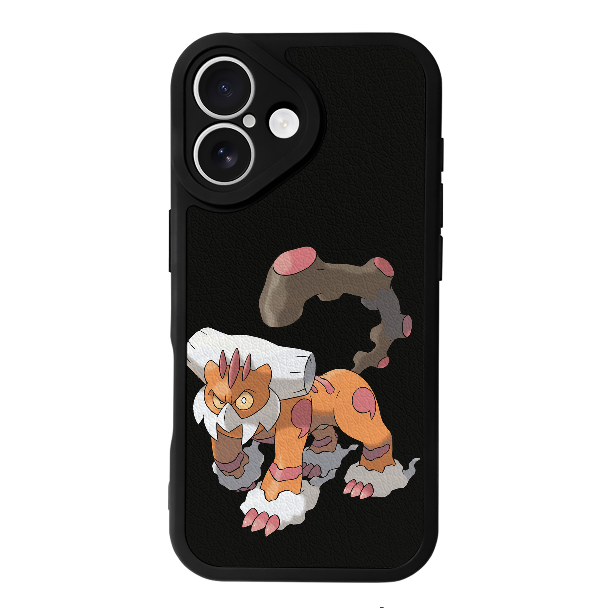 （画像用） ポケットモンスター Pokémon 【iPhone 16シリーズ対応】シリコンスマホケース（レザー調） 材質：シリコン